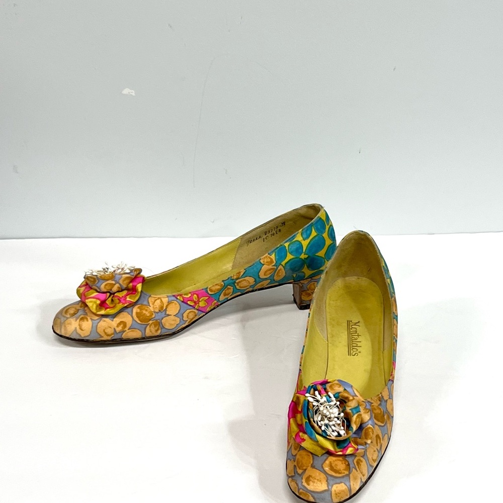 Rare Vintage John Jerro Silk Pumps